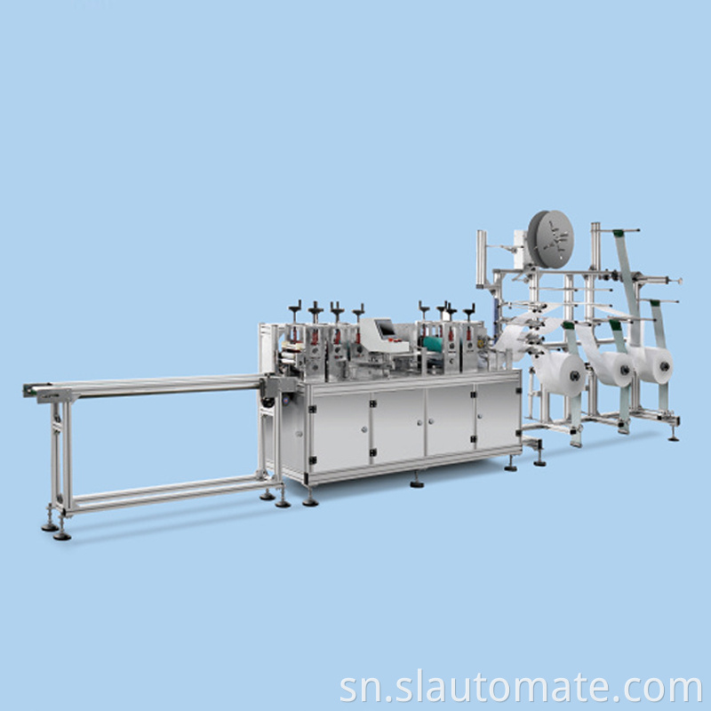 Ultrasonic non-woven glove machine